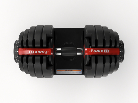 Гантель со ступенчатой регулировкой UNIXFIT 24 кг - 5